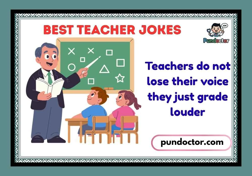 Best Teacher Jokes