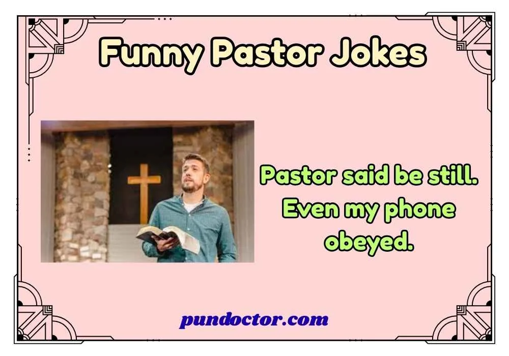 Funny Pastor Jokes