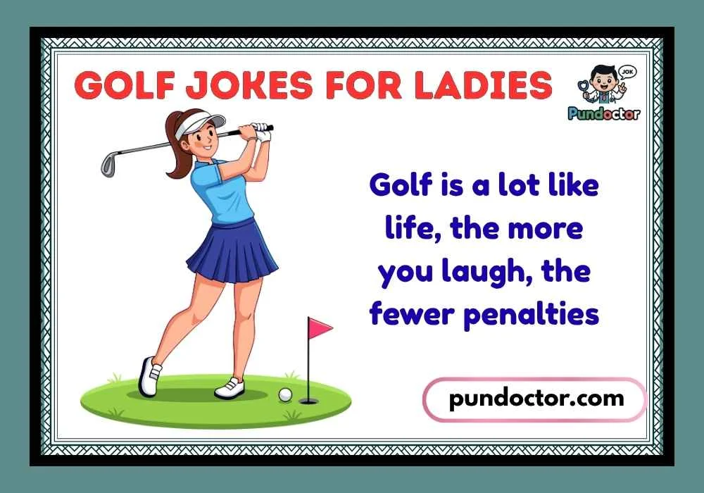 Golf Jokes for Ladies