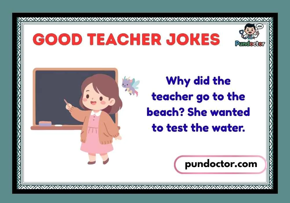 Good Teacher Jokes