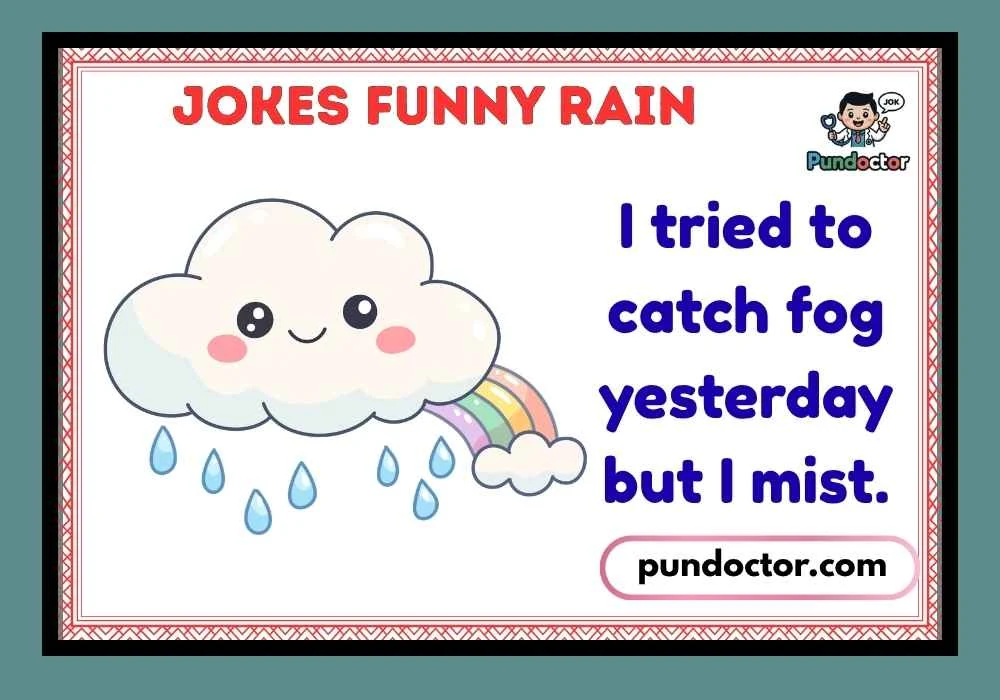 Jokes Funny Rain