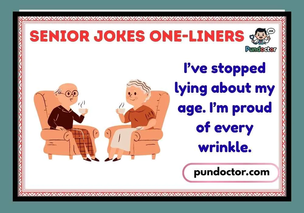 Senior Jokes One-Liners