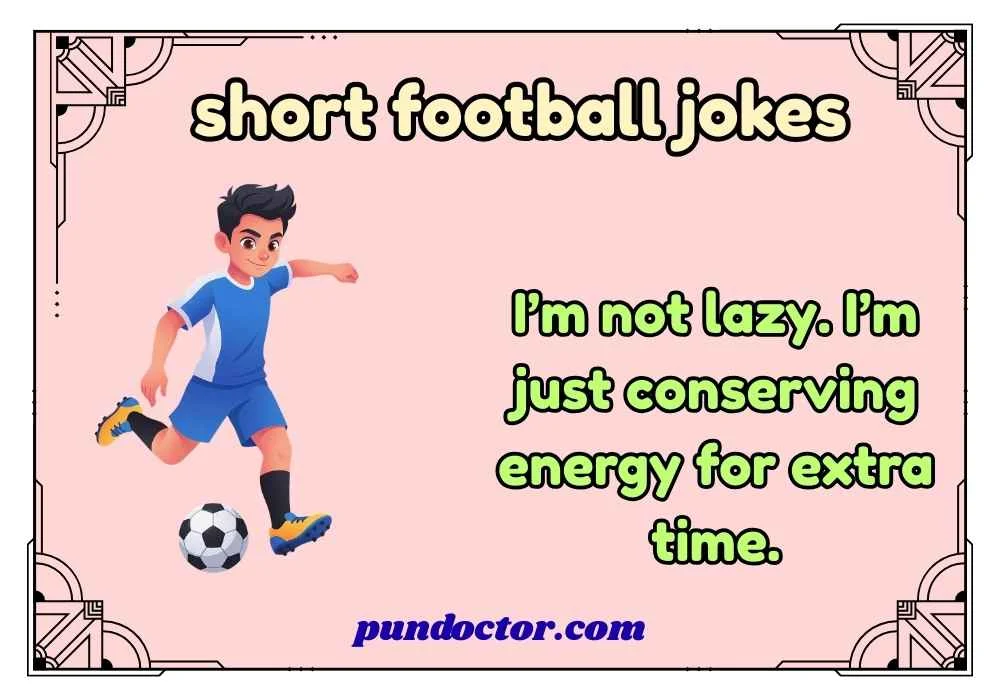 short football jokes