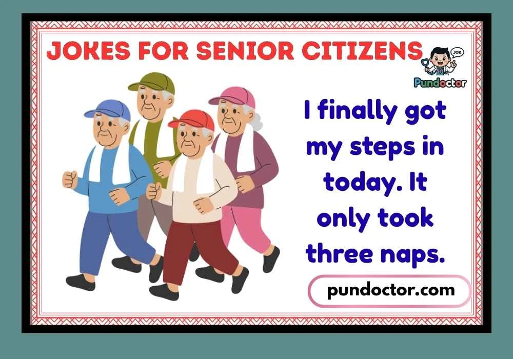 Jokes for Senior Citizens