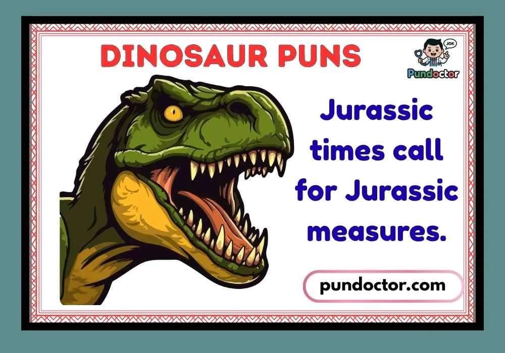 Dinosaur Puns