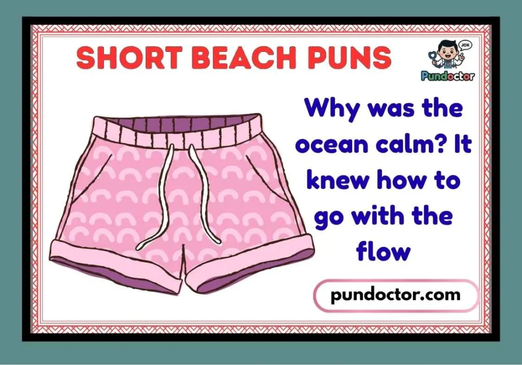 Short Beach Puns