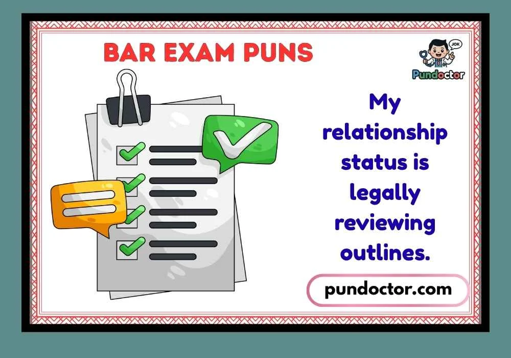 Bar Exam Puns