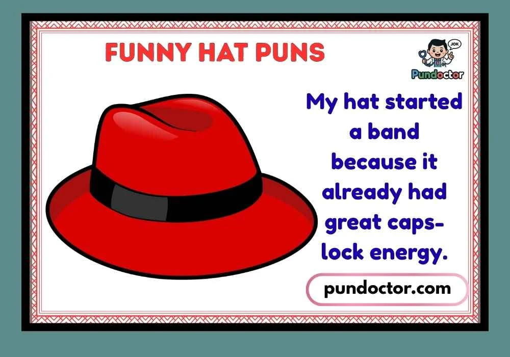 Funny Hat Puns