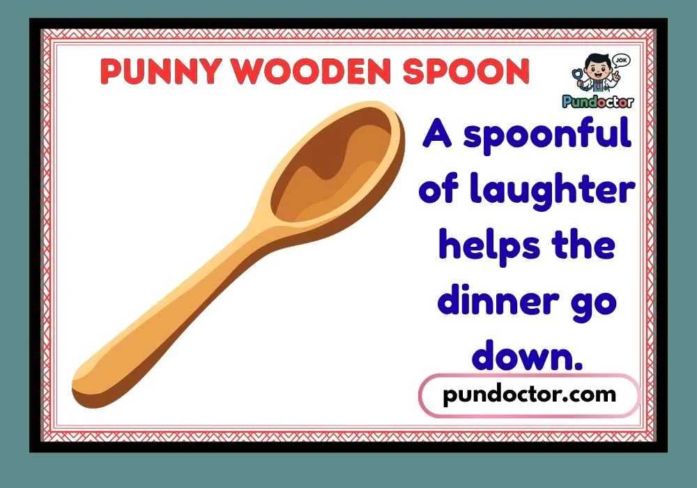 Punny Wooden Spoon