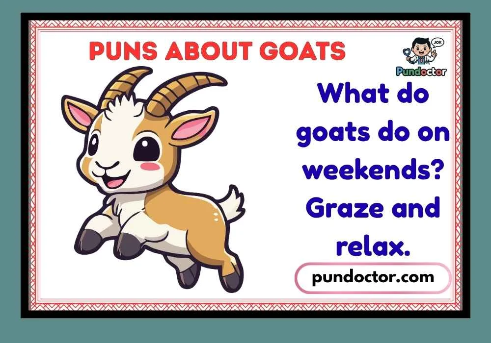 Puns about Goats