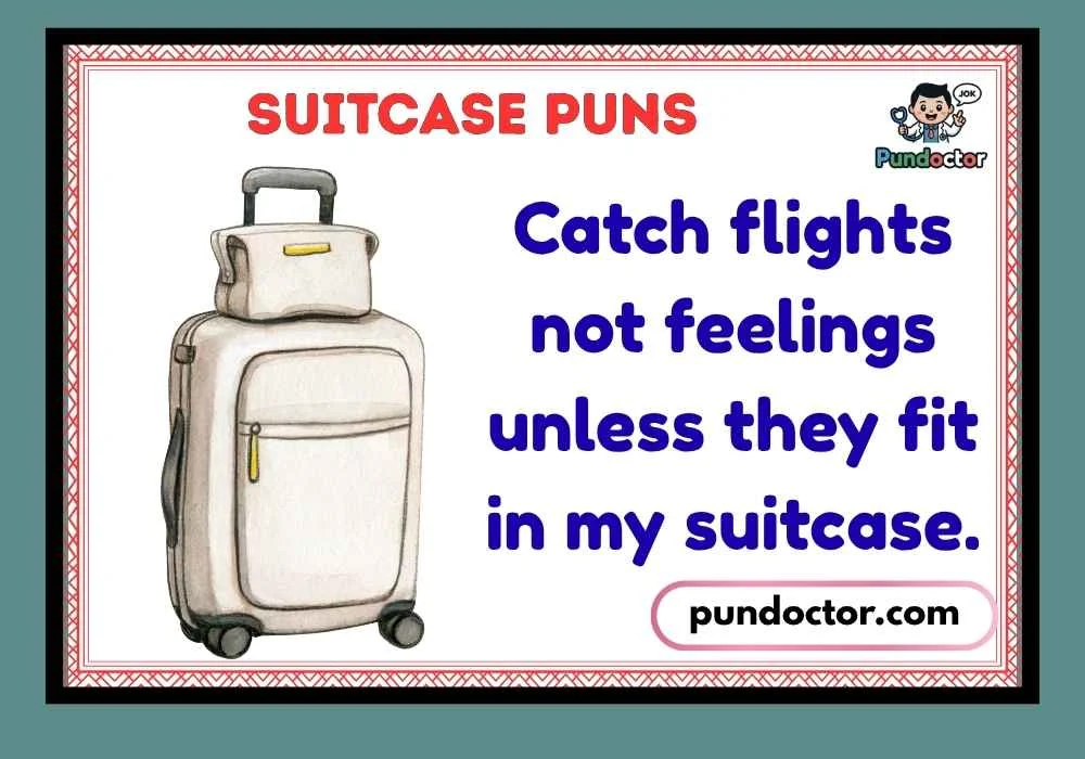 Suitcase Puns