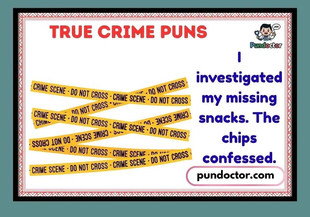 True Crime Puns